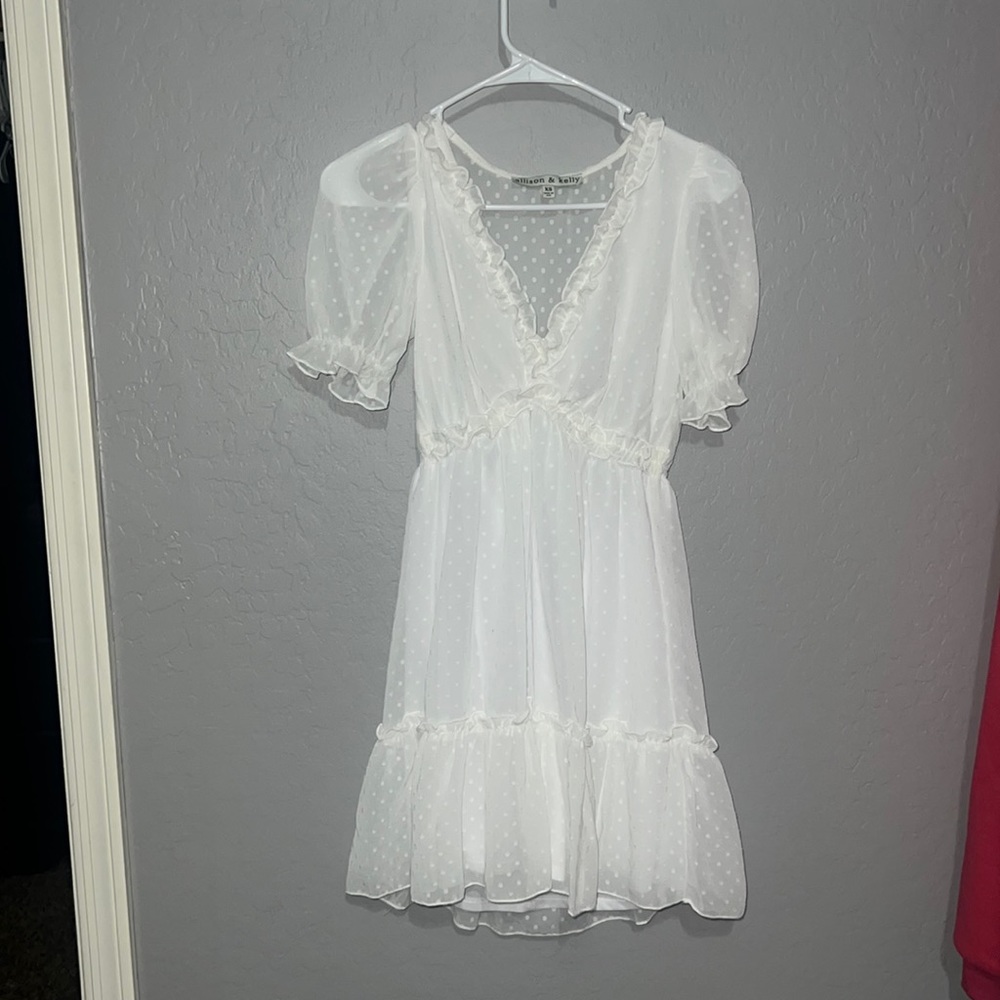 Brand new white dress